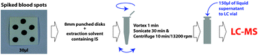 Graphical abstract: Analytical methods used in conjunction with dried blood spots