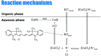 Graphical abstract: A novel, environmentally friendly procedure for copper extraction using dimethylindodicarbocyanine dye and subsequent graphite furnace atomic absorption spectrometric detection