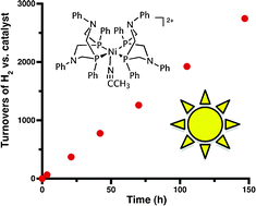 Graphical abstract: A stable molecular nickel catalyst for the homogeneous photogeneration of hydrogen in aqueous solution