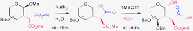 Graphical abstract: Lewis acid-catalyzed stereoselective lactonization and subsequent glycosidation of 2-C-malonyl carbohydrates