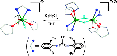 Cationic terminal hydrido rare earth complexes bearing an amidinate ...