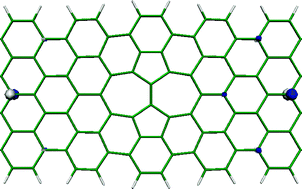Graphical abstract: Density functional study on the increment of carrier mobility in armchair graphene nanoribbons induced by Stone–Wales defects