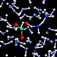 Graphical abstract: A reactive force field for aqueous-calcium carbonate systems