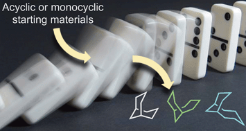 Graphical abstract: Domino reactions for the synthesis of bridged bicyclic frameworks: fast access to bicyclo[n.3.1]alkanes