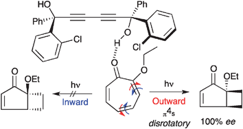 Graphical abstract: Asymmetric electrocyclic reactions