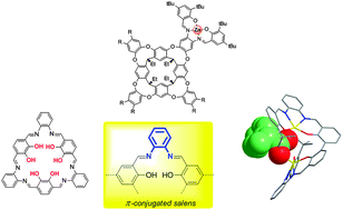 Graphical abstract: Recent advances with π-conjugated salen systems