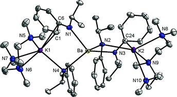 Graphical abstract: Amido-based potassium-alkaline earth metallates – synthesis and structures of heterobimetallic complexes of heavy s-block elements