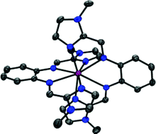 Graphical abstract: Structure and properties of an eight-coordinate Mn(ii) complex that demonstrates a high water relaxivity