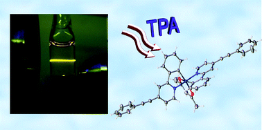 Graphical abstract: Two-photon spectroscopy of cyclometalated iridium complexes