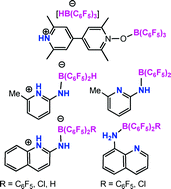 Graphical abstract: Reactions of substituted pyridines with electrophilic boranes