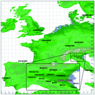 Graphical abstract: Analysis of the air pollution climate at a background site in the Po valley