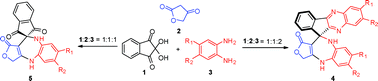 Graphical abstract: [4+2+1] Domino cyclization in water for chemo- and regioselective synthesis of spiro-substituted benzo[b]furo[3,4-e][1,4]diazepine derivatives