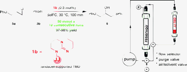 Graphical abstract: JandaJel as a polymeric support to improve the catalytic efficiency of immobilized-1,5,7-triazabicyclo[4.4.0]dec-5-ene (TBD) under solvent-free conditions