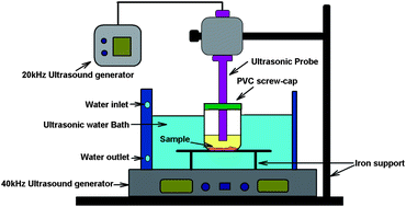 Graphical abstract: Determination of inorganic and total mercury in seafood samples by a new ultrasound-assisted extraction system and cold vapor atomic fluorescence spectrometry