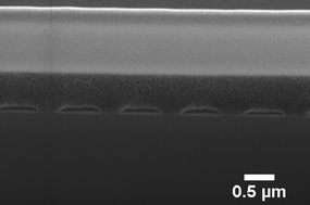 Graphical abstract: Formation of hierarchical silica nanochannels through nanoimprint lithography