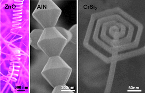 Graphical abstract: Formation of complex nanostructures driven by polar surfaces