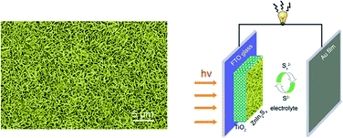 Graphical abstract: Controlled synthesis and photoelectric application of ZnIn2S4 nanosheet/TiO2 nanoparticle composite films