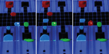 Graphical abstract: A switchable digital microfluidic droplet dye-laser