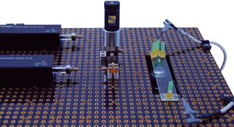 Graphical abstract: Education: A modular approach to microfluidics in the teaching laboratory