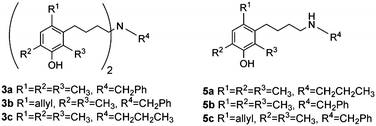 Graphical abstract: Syntheses of a new class of phenyl butyraldehyde-derived amines with in vitro trypanocide activities