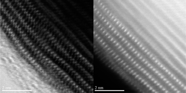 Graphical abstract: Structural transformation of tungsten oxide nanourchins into IF–WS2 nanoparticles: an aberration corrected STEM study