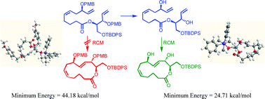 Graphical abstract: Ring-closing metathesis (RCM) based synthesis of the macrolactone core of amphidinolactone A