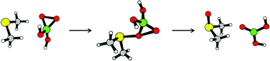 Graphical abstract: Dioxaborirane: a highly reactive peroxide that is the likely intermediate in borate catalysed electrophilic reactions of hydrogen peroxide in alkaline aqueous solution