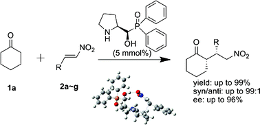 Graphical abstract: Chiral phosphoproline-catalyzed asymmetric Michael addition of ketones to nitroolefins: an experimental and theoretical study