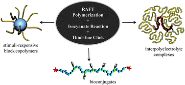 Graphical abstract: Facile, modular transformations of RAFT block copolymersvia sequential isocyanate and thiol-ene reactions