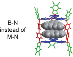 Graphical abstract: Dative boron–nitrogen bonds in structural supramolecular chemistry: multicomponent assembly of prismatic organic cages