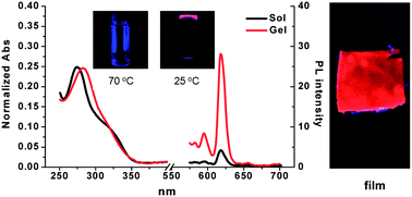 Graphical abstract: Synthesis of a film-forming europium(iii) complex and its organogelation and photoluminescent properties