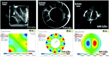 Graphical abstract: Acoustophoresis in variously shaped liquid droplets