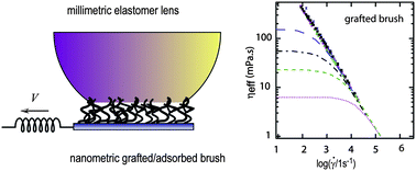 Graphical abstract: Incidence of the molecular organization on friction at soft polymer interfaces