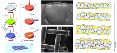 Graphical abstract: Ultra-thin conductive free-standing PEDOT/PSS nanofilms