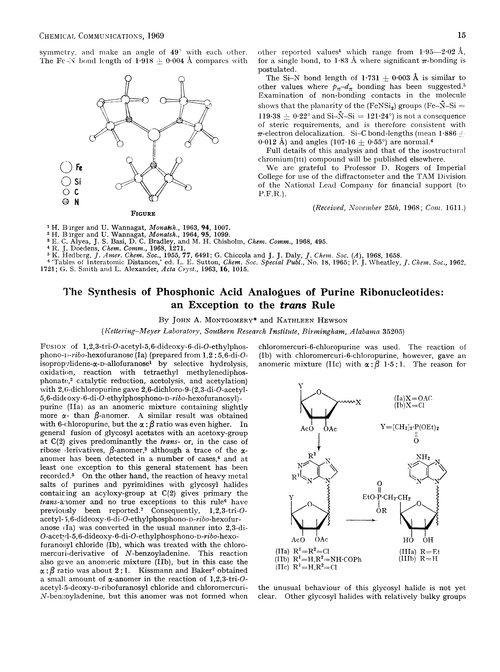 The synthesis of phosphonic acid analogues of purine ribonucleotides: an exception to the trans rule