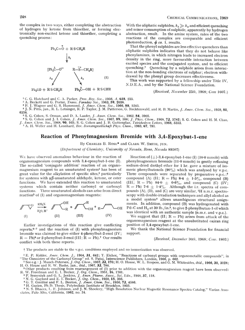 Reaction of phenylmagnesium bromide with 3,4-epoxybut-1-ene