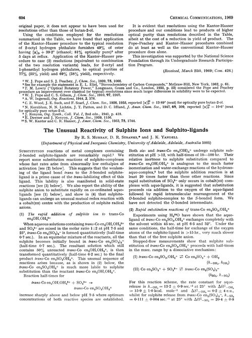The unusual reactivity of sulphite ions and sulphito-ligands