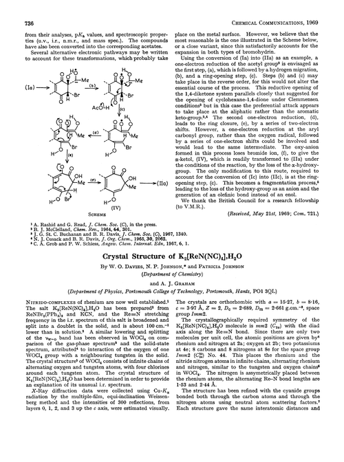 Crystal structure of K2[ReN(NC)4],H2O