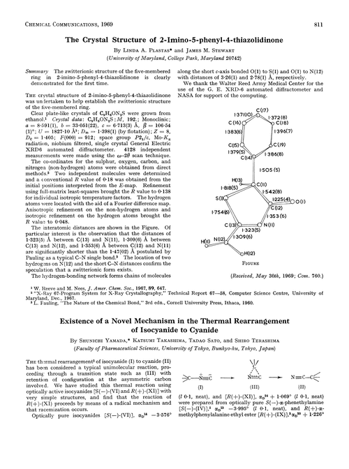 Existence of a novel mechanism in the thermal rearrangement of isocyanide to cyanide