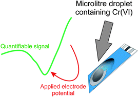 Graphical abstract: Electroanalytical sensing of chromium(iii) and (vi) utilising gold screen printed macro electrodes