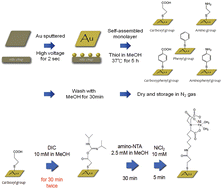 Graphical abstract: Nanostructured silicon surface modifications for as a selective matrix-free laser desorption/ionization mass spectrometry