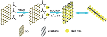 Graphical abstract: Fabrication of glutathione photoelectrochemical biosensor using graphene–CdS nanocomposites