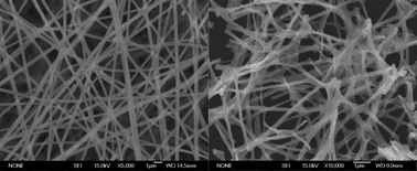 Graphical abstract: A novel route to prepare LaNiO3 perovskite-type oxide nanofibers by electrospinning for glucose and hydrogen peroxide sensing