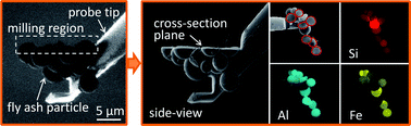 Graphical abstract: Chemical imaging analysis of environmental particles using the focused ion beam/scanning electron microscopy technique: microanalysis insights into atmospheric chemistry of fly ash