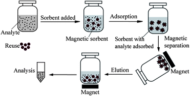 Graphical abstract: Application of magnetic molecularly imprinted polymers in analytical chemistry