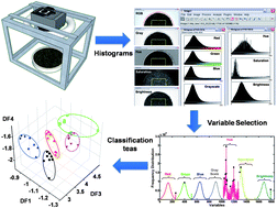 Graphical abstract: Using a simple digital camera and SPA-LDA modeling to screen teas