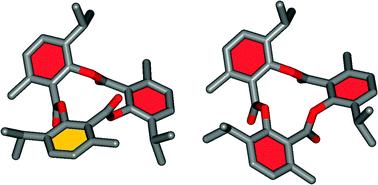 Graphical abstract: The dynamic chromatographic behavior of tri-o-thymotide on HPLC chiral stationary phases