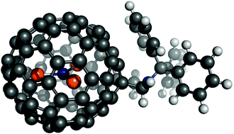 Graphical abstract: Product formation in the Prato reaction on Sc3N@D5h-C80: preference for [5,6]-bonds, and not pyracylenic bonds