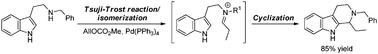 Graphical abstract: Synthesis of tetrahydro-β-carbolines via isomerization of N-allyltryptamines: a metal-catalyzed variation on the Pictet–Spengler theme