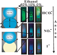 Graphical abstract: Independent multifunctional detection by wettability controlled inverse opal hydrogels